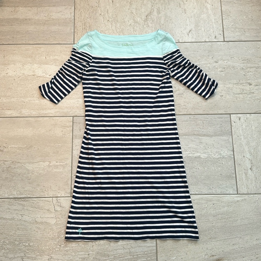 Lilly Pulitzer Pima cotton striped dress